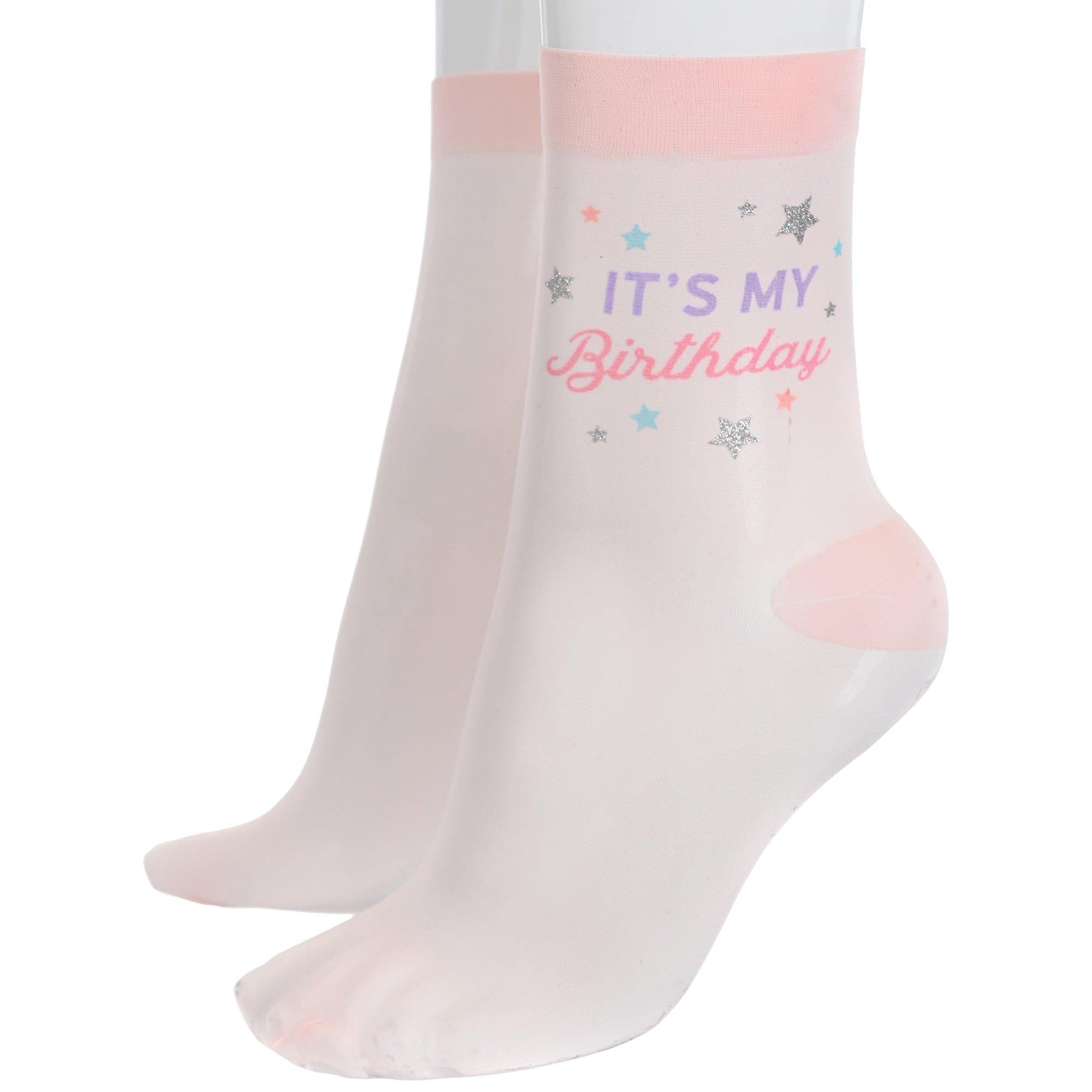 It??s My Birthday Girl Pair of Socks